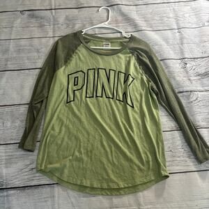 Long sleeve shirt by pink size large